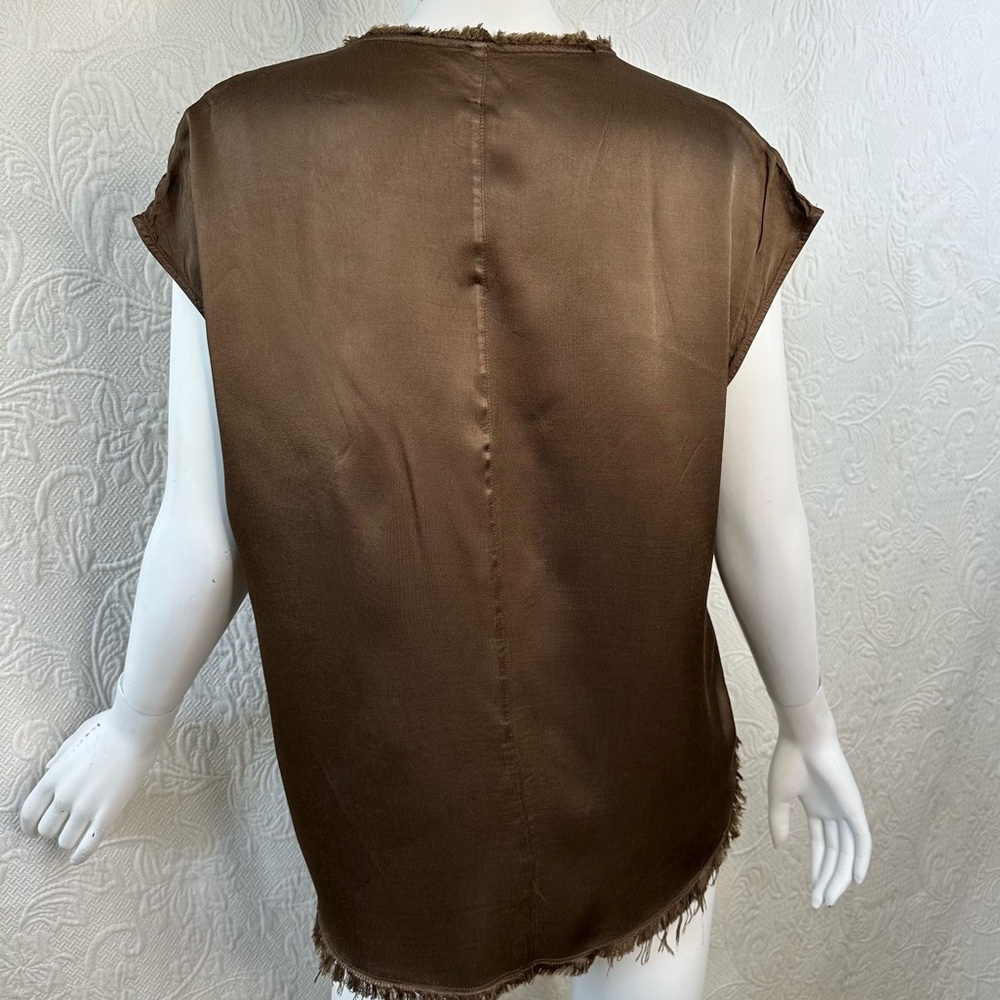 Raquel Allegra Fringed Sleeveless Top - Picture 7 of 16